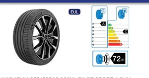 285/45R21 MICHELIN מישלין 113Y XL דגם PILOT SPORT 4 SUV
